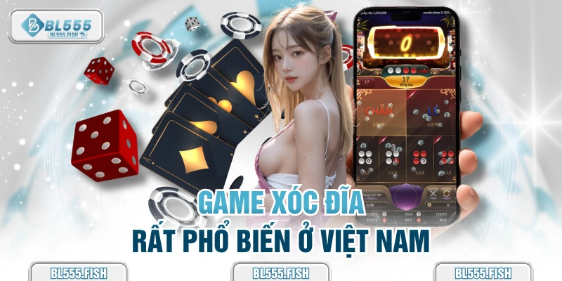 game xóc đĩa rất phổ biến 